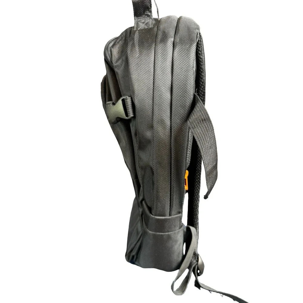 NOS Energy Drink Premium Backpack Black Blue Orange Monster Energy 807720 NEW
